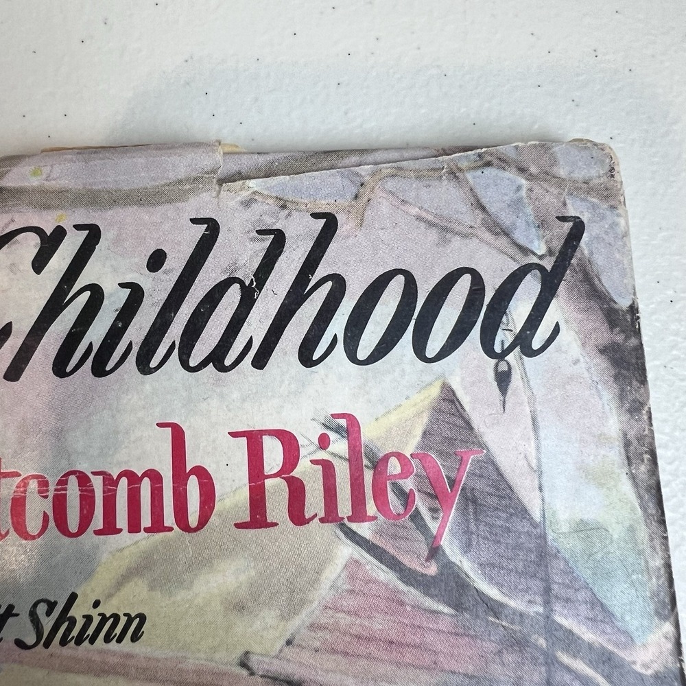 Vintage POEMS of Chilhood James Whitcomb Riley Childrens BOOK Everett Shinn 1943 - Picture 4 of 16